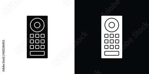 Intercom icon elements vector illustration. flat style sign vector.