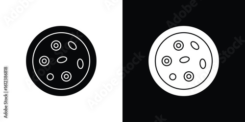 Leukemia icon elements vector illustration. flat style sign vector.