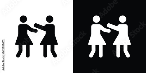 Twin icon elements vector illustration. flat style sign vector.