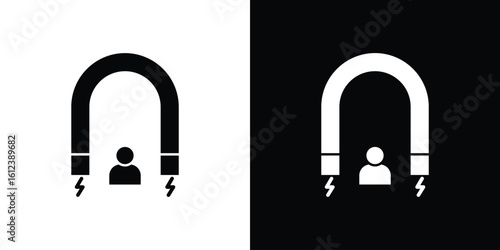 User engagement icon elements vector illustration. flat style sign vector.