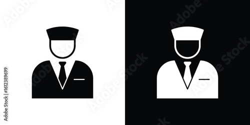 Valet icon elements vector illustration. flat style sign vector.