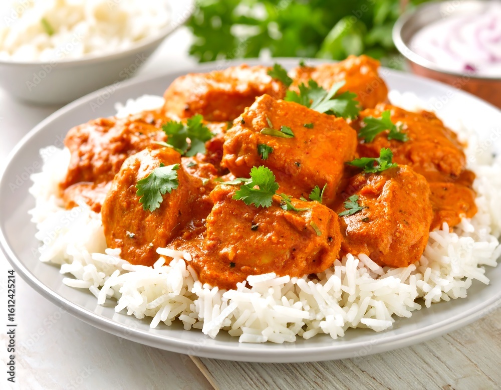 Chicken curry over rice (1) Chicken curry over rice (1)
