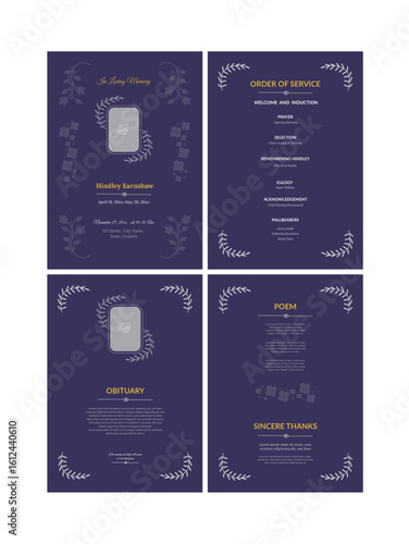 Funeral Program
