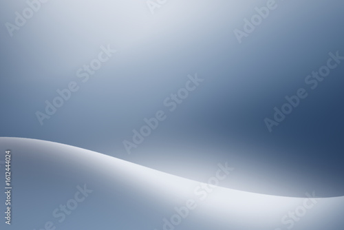 Abstract Smooth Wave Presentation Backdrop with Gradient Color Overlay