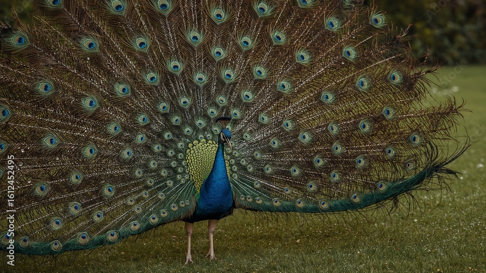Obraz premium peacock with feathers