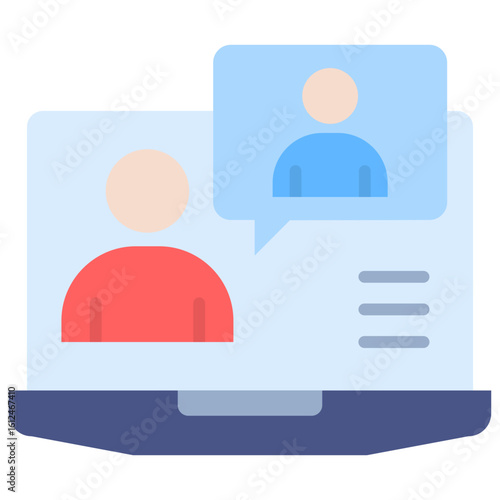 Online Communication Icon
