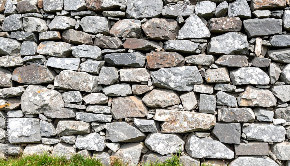 Close-up view of a stone wall (3) Close-up view of a stone wall (3)