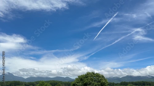 山と空と雲