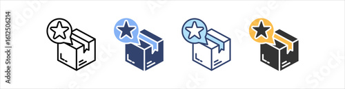 Priority Icon Set Multiple Style Collection