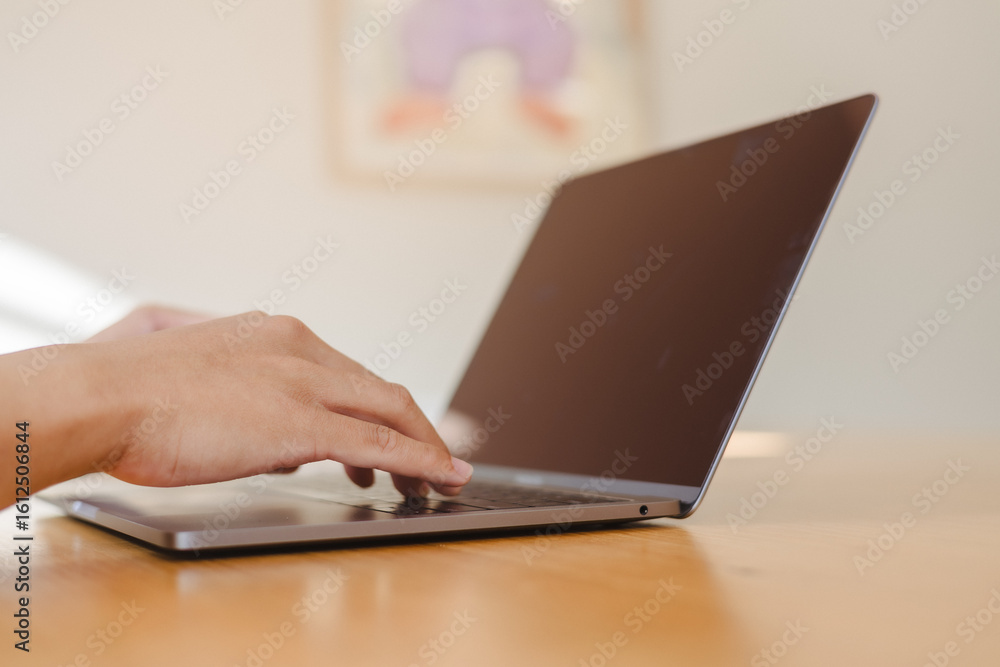 Fototapeta premium businessman working in office using laptop. professional business executive manager looking at computer thinking on digital strategy, sitting at desk.
