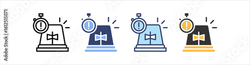 Urgency Icon Set Multiple Style Collection