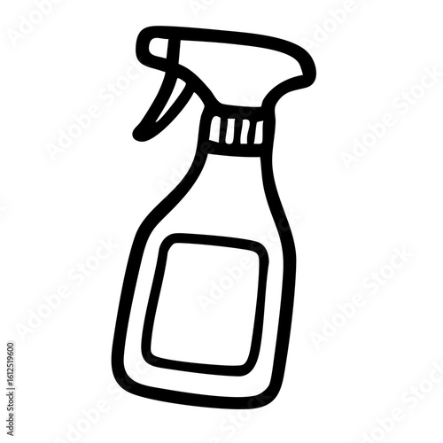 洗剤　線画　手書き