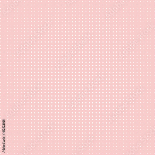 minimalist spotty mesh seamless pattern in soft pink on blush