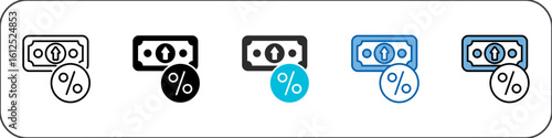 Inflation Icon Pack Multistyle Illustration