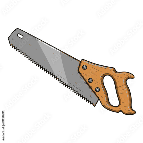 Handsaw Vector Illustration