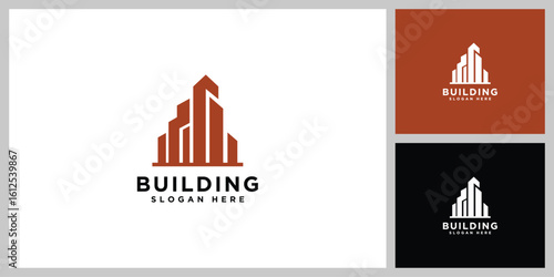 building logo design vector template