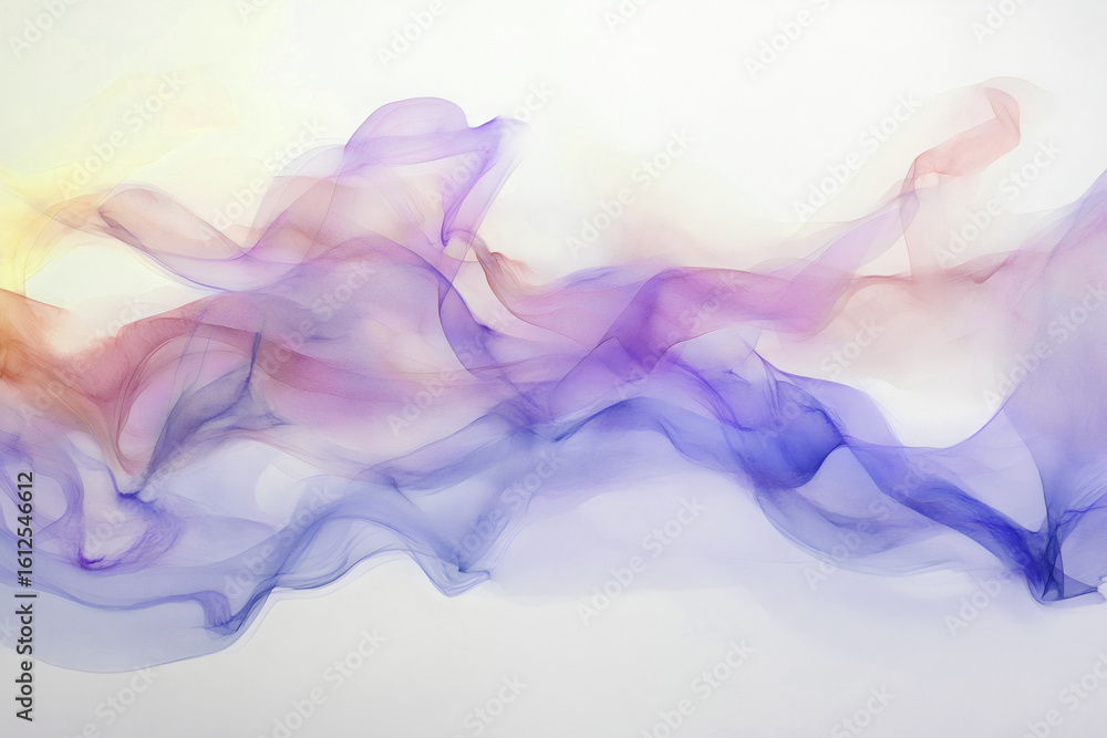 Smooth pastel gradient waves flowing on white background, creating dreamy, ethereal atmosphere for websites, wallpaper, backdrop, banner and presentation design Smooth pastel gradient waves flowing on white background, creating dreamy, ethereal atmosphere for websites, wallpaper, backdrop, banner and presentation design
