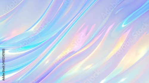 Wallpaper Mural 抽象的なホログラフィックイメージ映像素材 Torontodigital.ca