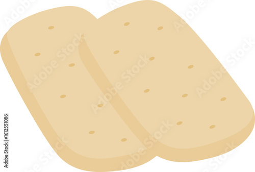 Shortbread Cookie Illustration

