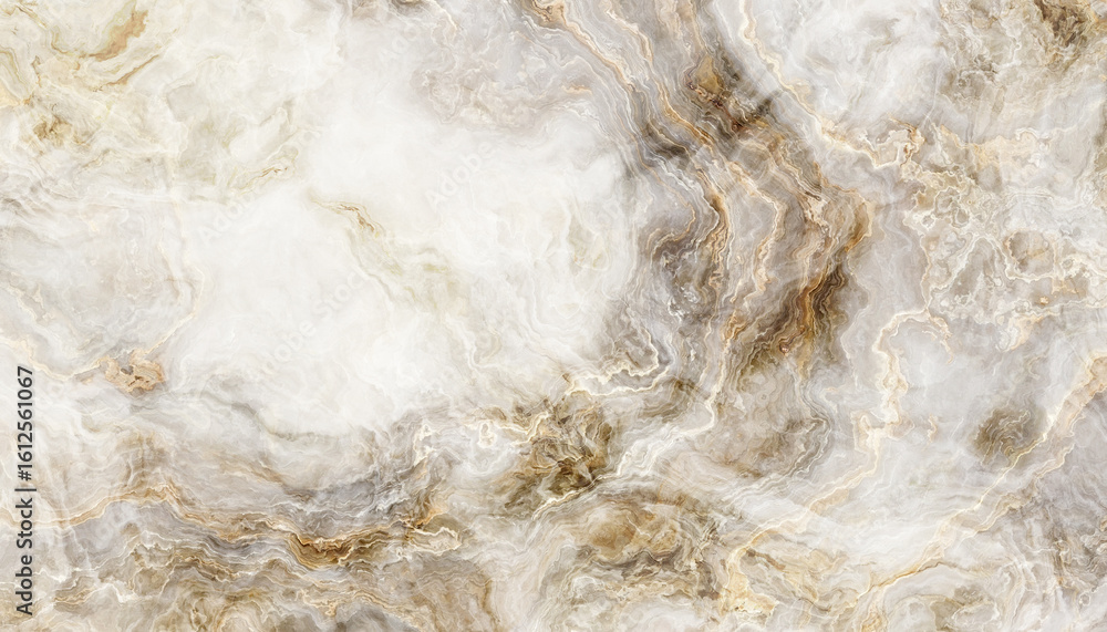 Obraz premium Grey curly marble