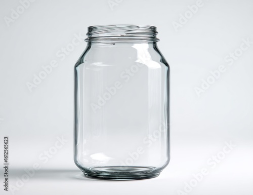 Empty Glass Jar