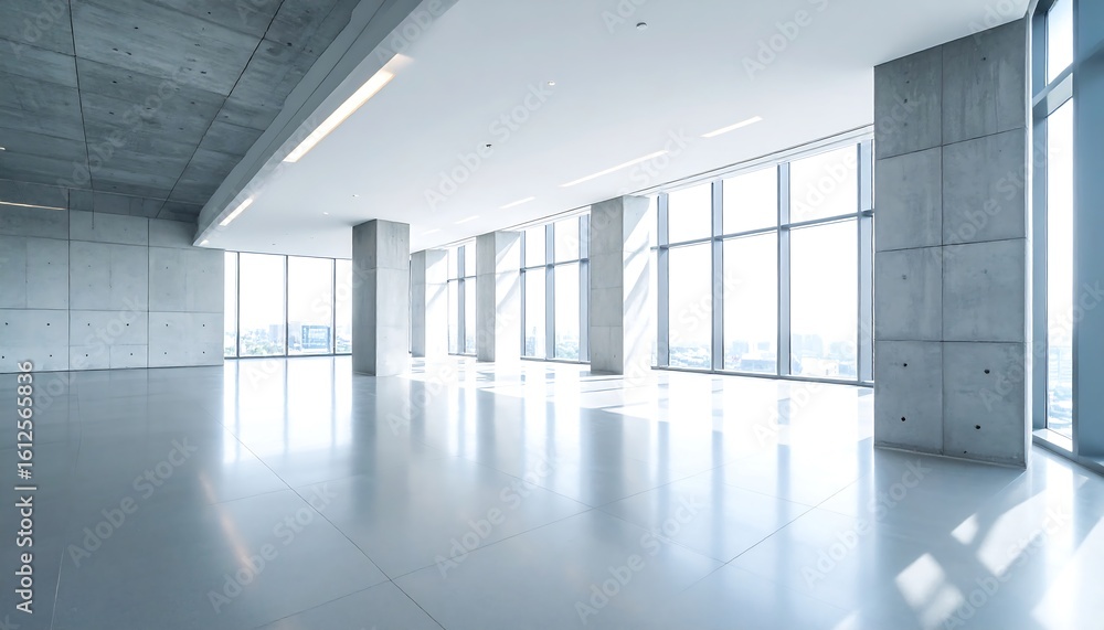 Fototapeta premium Empty modern office space (1)
