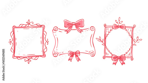 Pink bow