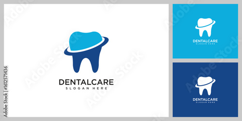dental care logo vector design