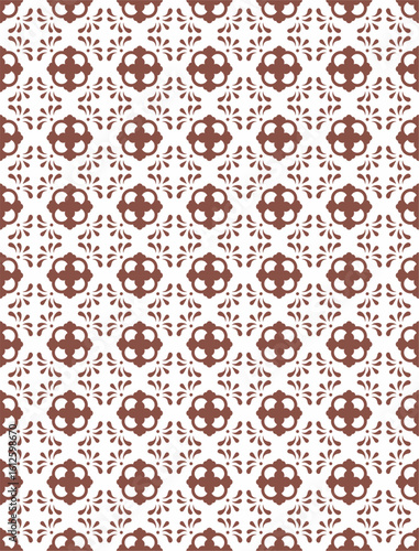 batik pattern background.  seamless traditional batik pattern border.