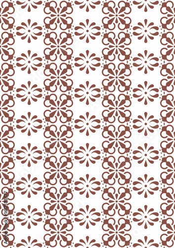 batik pattern background.  seamless traditional batik pattern border.