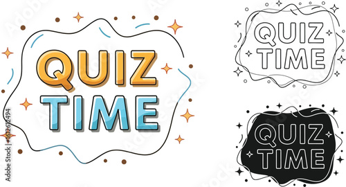 Quiz time trivia night game show challenge quiz competition fun activity knowledge test event