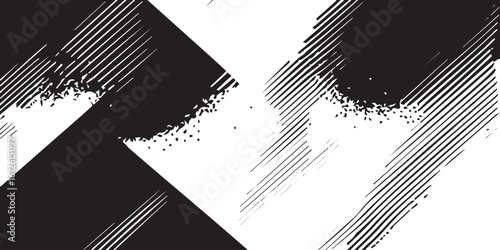 Grunge Techno Abstract Line Background