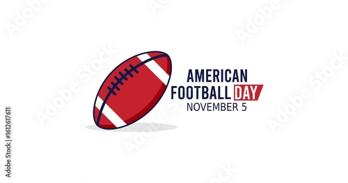 american football day motion video, ideal for american football day celebration