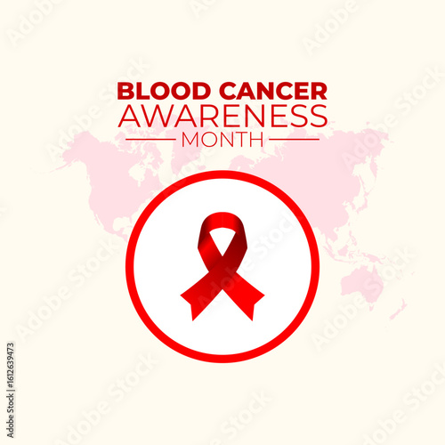 vector graphic of Blood Cancer Awareness Month ideal for Blood Cancer Awareness Month celebration
