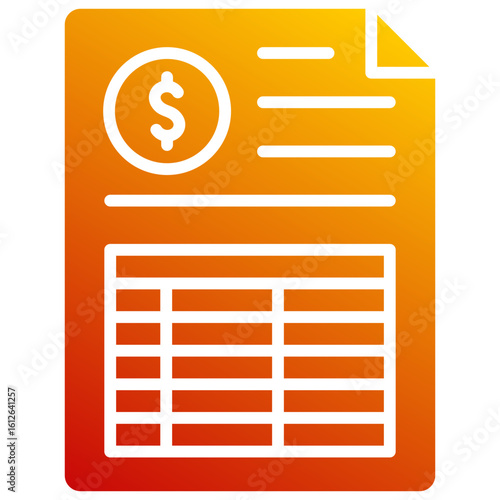 Account Statement Icon