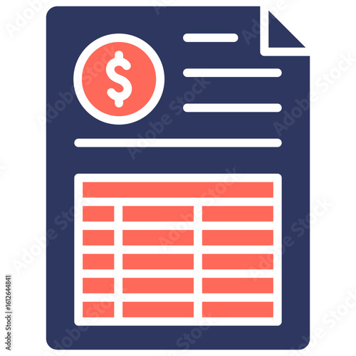 Account Statement Icon