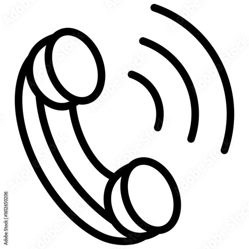 Phone Call line icon