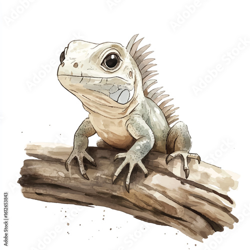 a cute animal of iguana