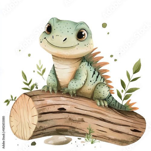 a cute animal of iguana