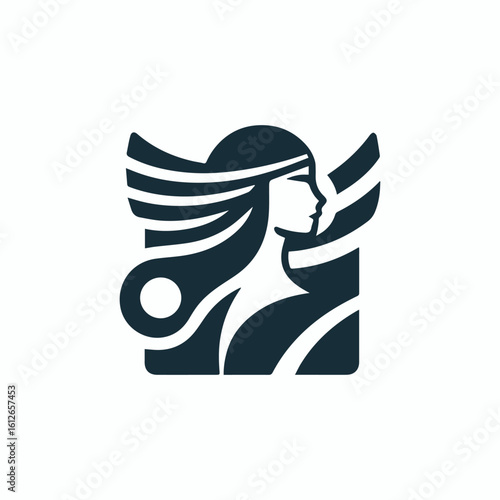 Egypt lady logo