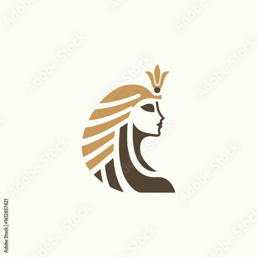 Egypt lady logo