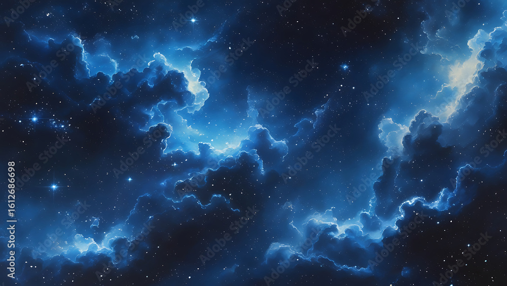 Obraz premium deep space background