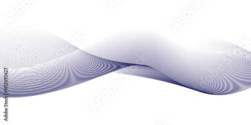 Abstract background wave line in vector business texture. Pattern line blend curve waves flow futuristic technology digital sound and noise energy wave line flow background.	

