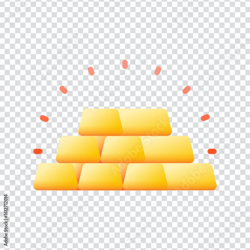 Treasure gold bars
