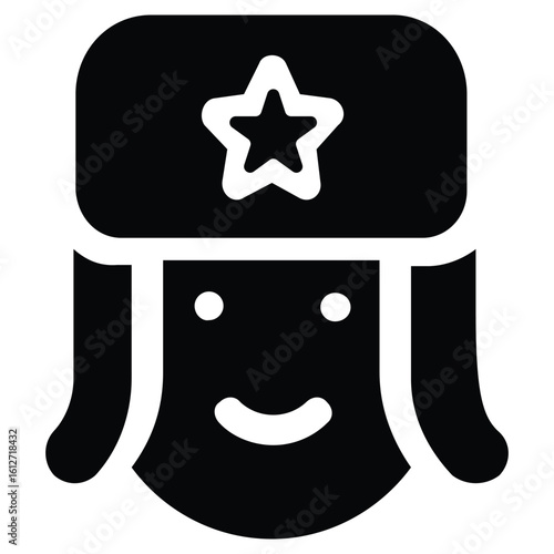 Happy Ushanka Illustration