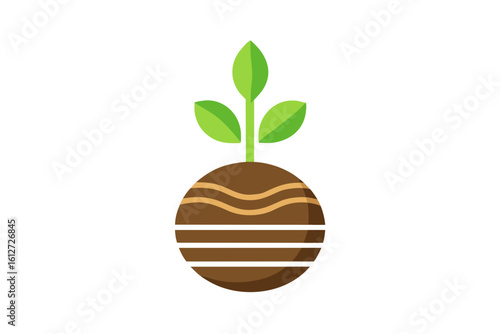 peat pellet seedling emerging moist soil