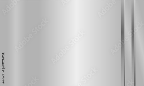 Modern aesthetic metalic background with smooth vertical gradient design