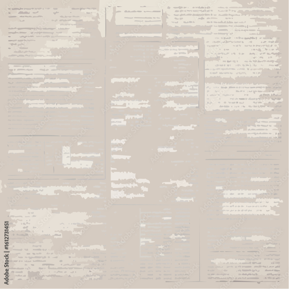 Obraz premium Grunge old newspaper texture background wallpaper