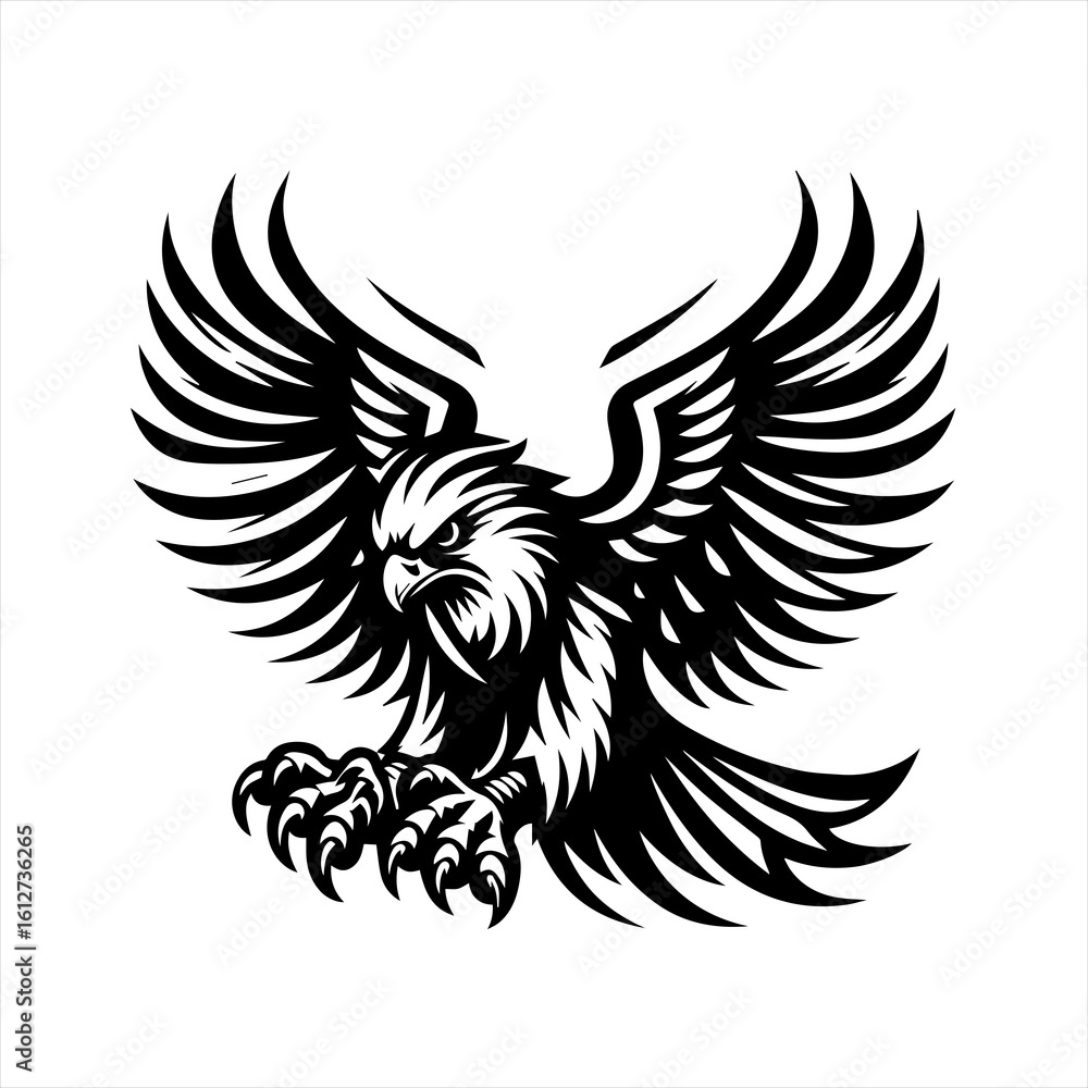 Obraz premium eagle tattoo design