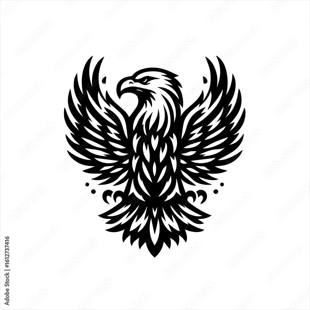 Obraz premium eagle tattoo design